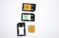 2013 neuer mini schwarzer Plastik des Entwurfs-Standard-Mikrosim-karten-Adapter-3FF