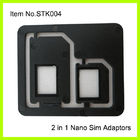 3FF - SIM-Karten-Adapter des Handy-2FF, normale schwarze Plastik-ABS