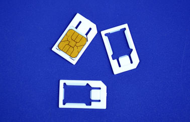 3FF zum Plastikmikroadapter der SIM-Karten-2FF für normales Mobile