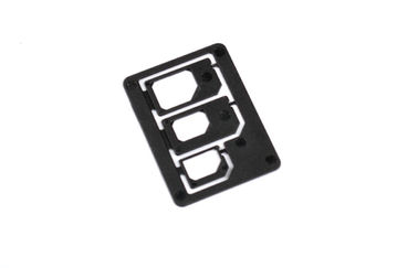 ABS Plastiknano-SIM und Mikrosim-karten-Adapter, 3 in 1 SIM-Adapter