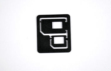 Normaler Handy-SIM-Karten-Adapter, Plastik-ABS 250pcs Blcak in einer Mehrzwecktasche
