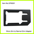 Schwarzes Plastikmikro der hohen Qualität zu normalem SIM-Adapter für IPhone 4