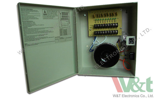 Cctv-Stromversorgung Kanal Wechselstroms 24V 4 Ampere 96W 8 für Kameras, Zugriffskontrolle