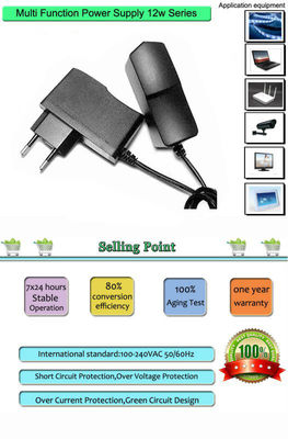5W 9V Universal-Stromversorgungs-Adapter Wechselstrom-1500MA/1.5A für Position, Laptop-Batterie-Adapter