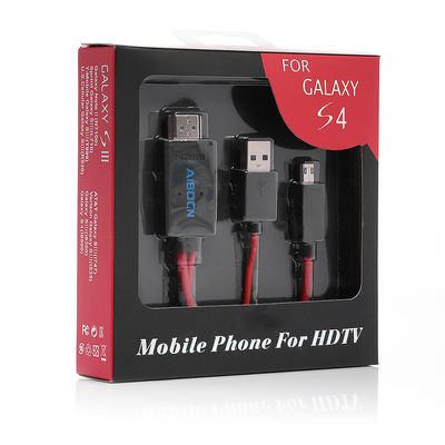 6,5 MHL 11 Fuß Pin Mikro-USB zum HDMI-Adapter-Kabel 1080P HDTV für Samsung