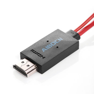 6,5 MHL 11 Fuß Pin Mikro-USB zum HDMI-Adapter-Kabel 1080P HDTV für Samsung
