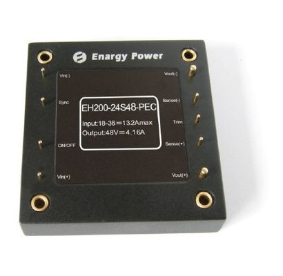 Kundenspezifisches Militärmacht-Spg.Versorgungsteil 200W gab 48V 13.2A EH200-24S48-PEC aus
