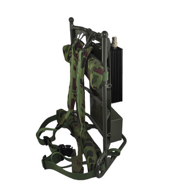 Beweglicher COFDM Videoübermittler Manpack, drahtlose Videoverbindung des Militärrucksack-5~8W