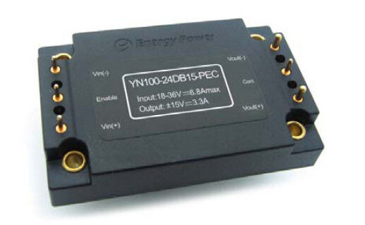 18 - 36V gab Strecke DC-DC Ertrag 15V YN100-24DB15-PEC Konverter-100W ein