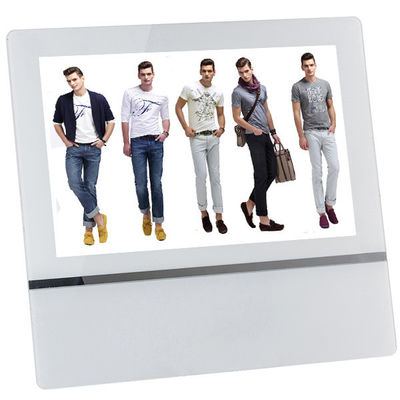 Bildschirm-Android-Netz-Werbungs-Anzeige 21.5inch weiße Media Player 1080p hochauflösende Videomit WIFI