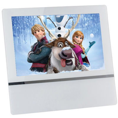 Bildschirm-Android-Netz-Werbungs-Anzeige 21.5inch weiße Media Player 1080p hochauflösende Videomit WIFI