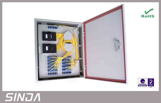 Faser Optik-PLC-Teiler mit Wand-Berg-Kasten, Wandberg Kasten aus optischen Fasern