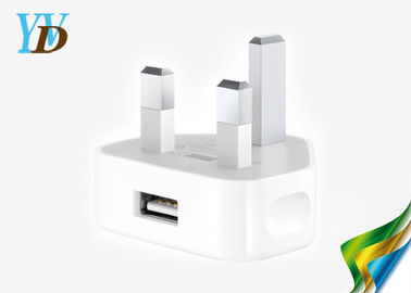 Reise tragbarer BRITISCHER Standard-USB Stecker USB-Stromadapter-Smartphone-Zusatz-5V 1A