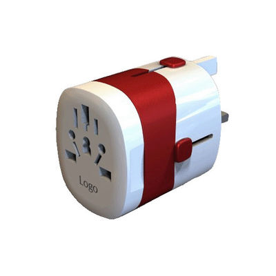 Reise-Stecker-Adapter-Weiß-Universaldoppeltes Usb-Reise-Ladegerät MLP-M3 5v 2100mA Worldwild