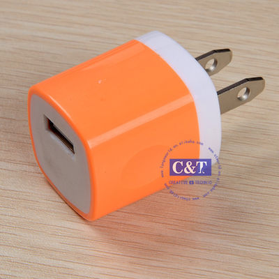 USB-Reise-Haus 1,0 Ampere-Stromadapter-Wand-Ladegerät-Stecker für Iphone 6/6 Plus-5s Samsung
