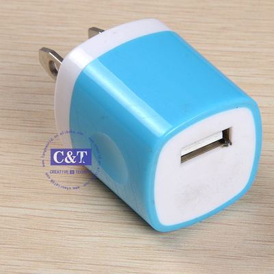 USB-Reise-Haus 1,0 Ampere-Stromadapter-Wand-Ladegerät-Stecker für Iphone 6/6 Plus-5s Samsung