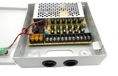 9 Kanal-Überwachungskamera-Stromversorgung, 12V 5Amps CCTV-Stromversorgungs-Kasten