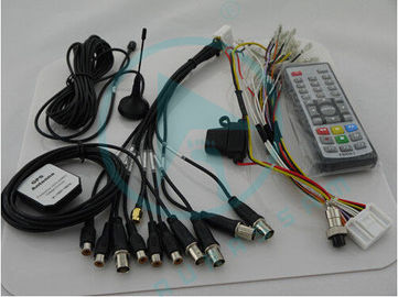 Beweglicher DVR Aluminiumrahmen CCTV H.264 4 Kanal-, mobiler Digital-Videorecorder