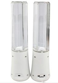 zylinderförmiger drahtloser Sprecher wasserdichter Tischplattenwasser-Tanz-Sprecher USB-Energie