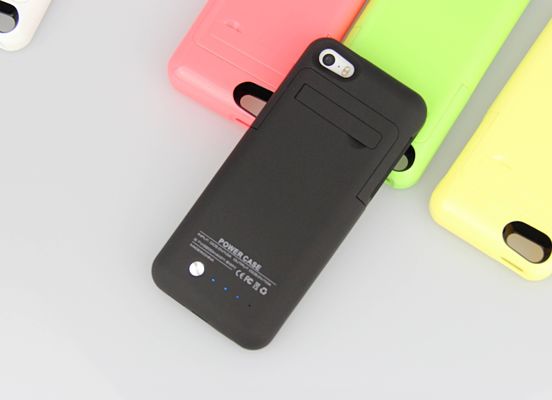 Externe Notstromversorgung durch Batterien-Energie-Bank-Ladegerät-Fall-Abdeckung für iPhone 5 2200mAh