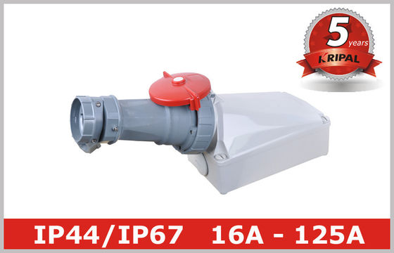 Weiß 3 Phasen-industrieller Steckdose-Adapter 380V - 4150V