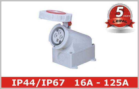 Weiß 3 Phasen-industrieller Steckdose-Adapter 380V - 4150V
