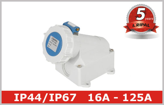 Weiß 3 Phasen-industrieller Steckdose-Adapter 380V - 4150V
