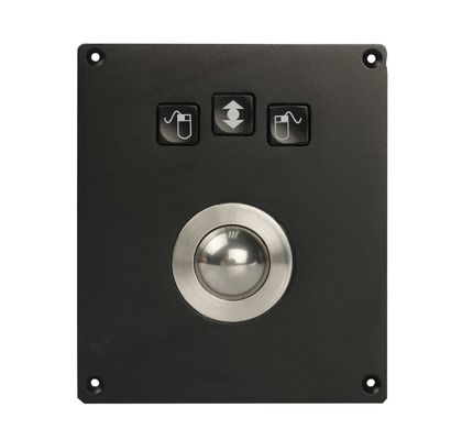 Militär-Rollkugel-Vandalen-Beweis des Schwarz-25mm mit rotem Phenolharz Mechnical