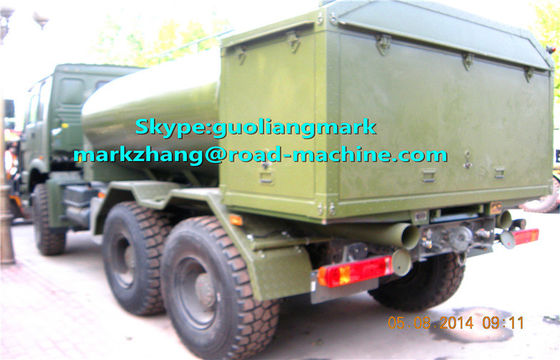 Wassertanker-LKW 25000L SINOTRUK HOWO grüner Militär-6*4 mit EUROstandard LHD ODER RHD