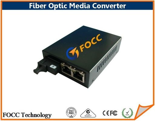 10/100M Verdrahtungshandbuch BIDI sondern Faser-schnelles Ethernet-Medien-Konverter Sc-Verbindungsstück 20km aus