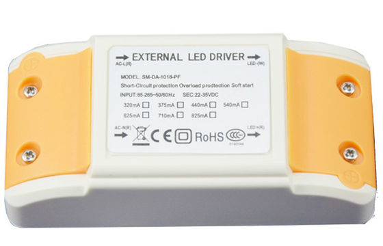 0.8A 30V DC, das konstanten gegenwärtigen Fahrer 10W - 18W 50Hz LED mit PF 0,95 beleuchtet