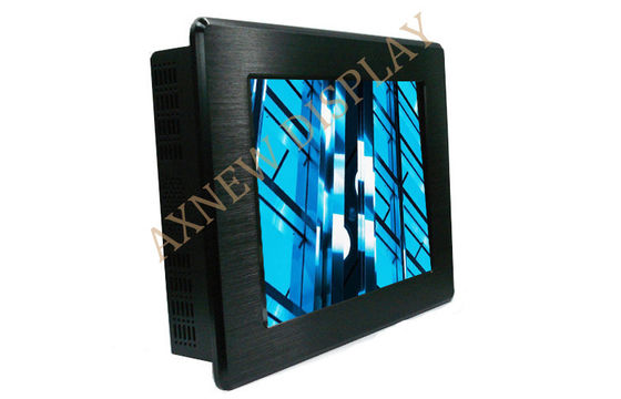 Hochauflösende Wand, die 15" IR-Note industrielle vordere Einfassung LCD-Monitor-IP65 anbringt