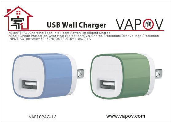 FCC PSE genehmigte einzelnen Reiseladegerätadapter usb-1.0A, intelligentes Handy usb-Ladegerät