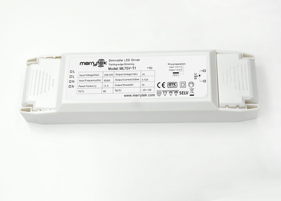 Spannung 75 Watt Traic konstanter Fahrer-Hinterkante IP20 Dimmable LED